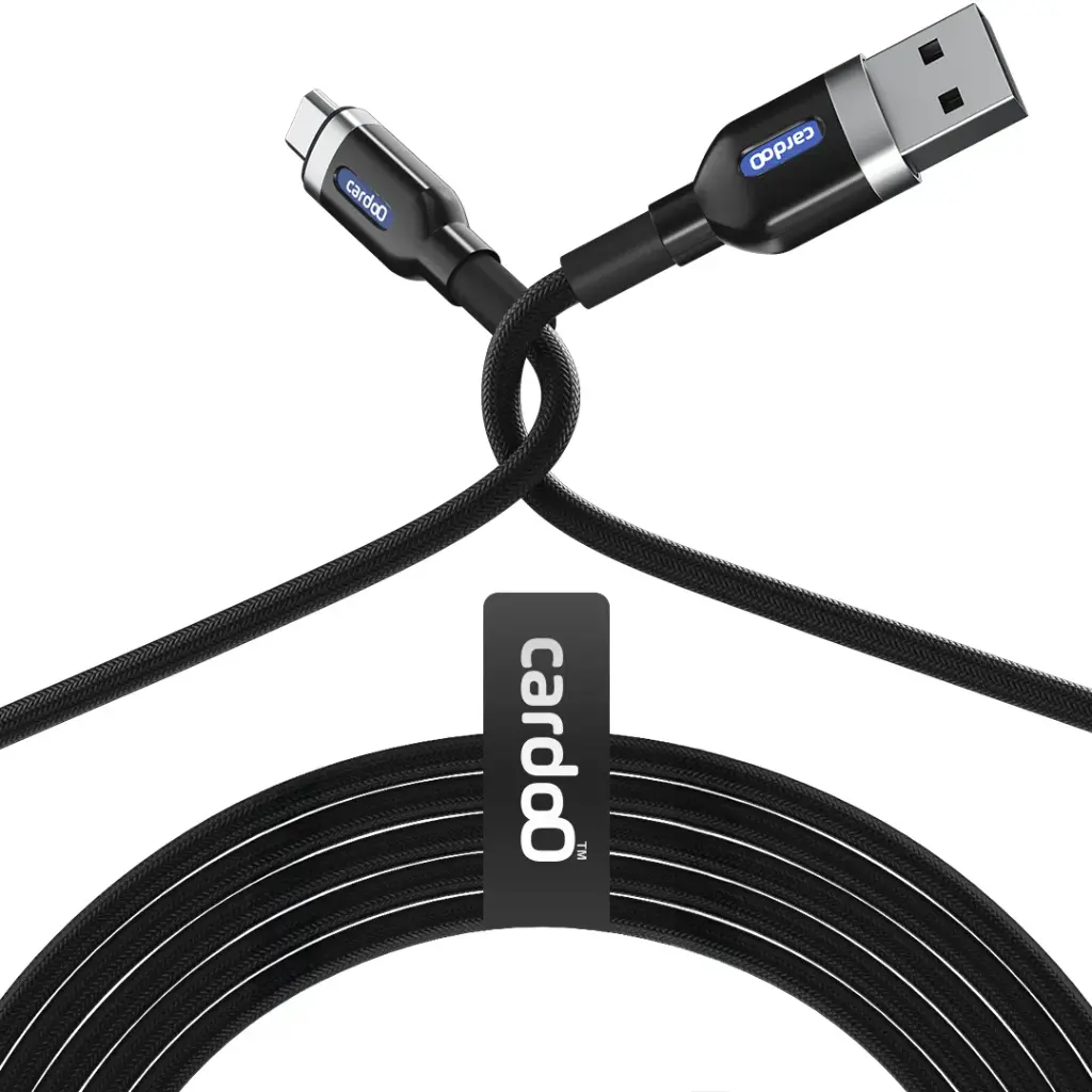 cardoO Cable USB-A to Micro USB (1.2m, Black)