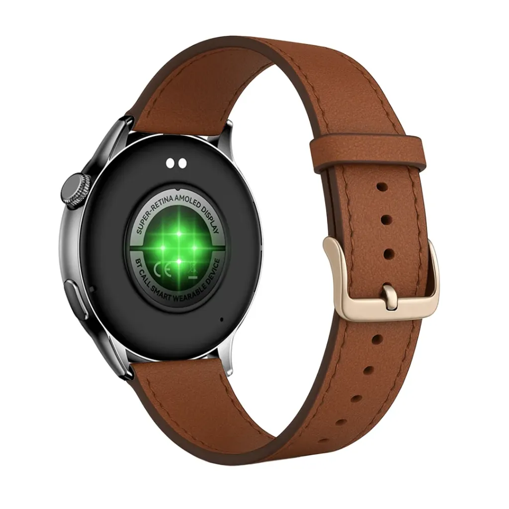 Leather Band Black 22mm (browen)