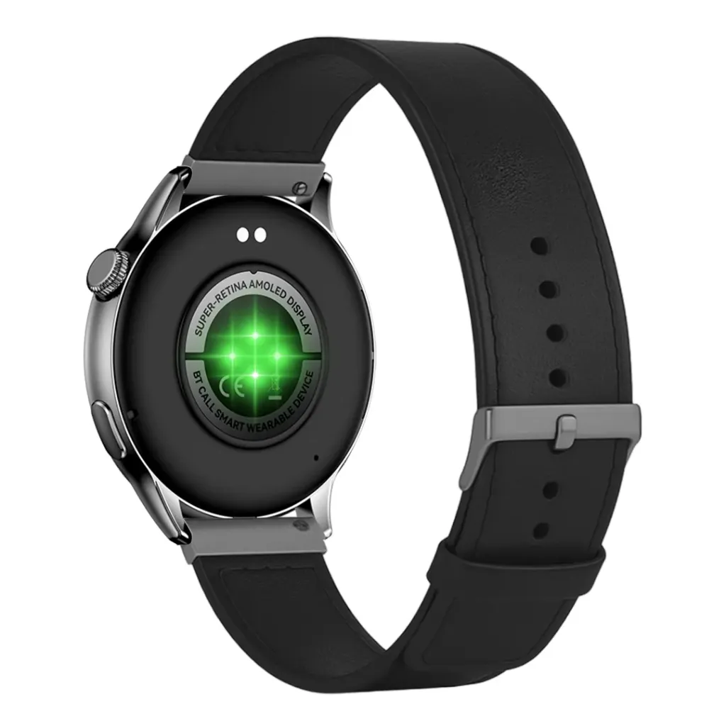 Leather Band Black 22mm