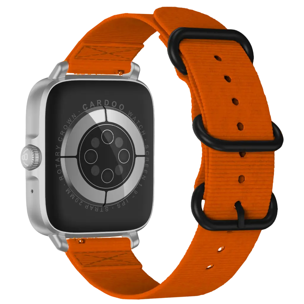 [143340] Fabric Strap 20mm (Orange)